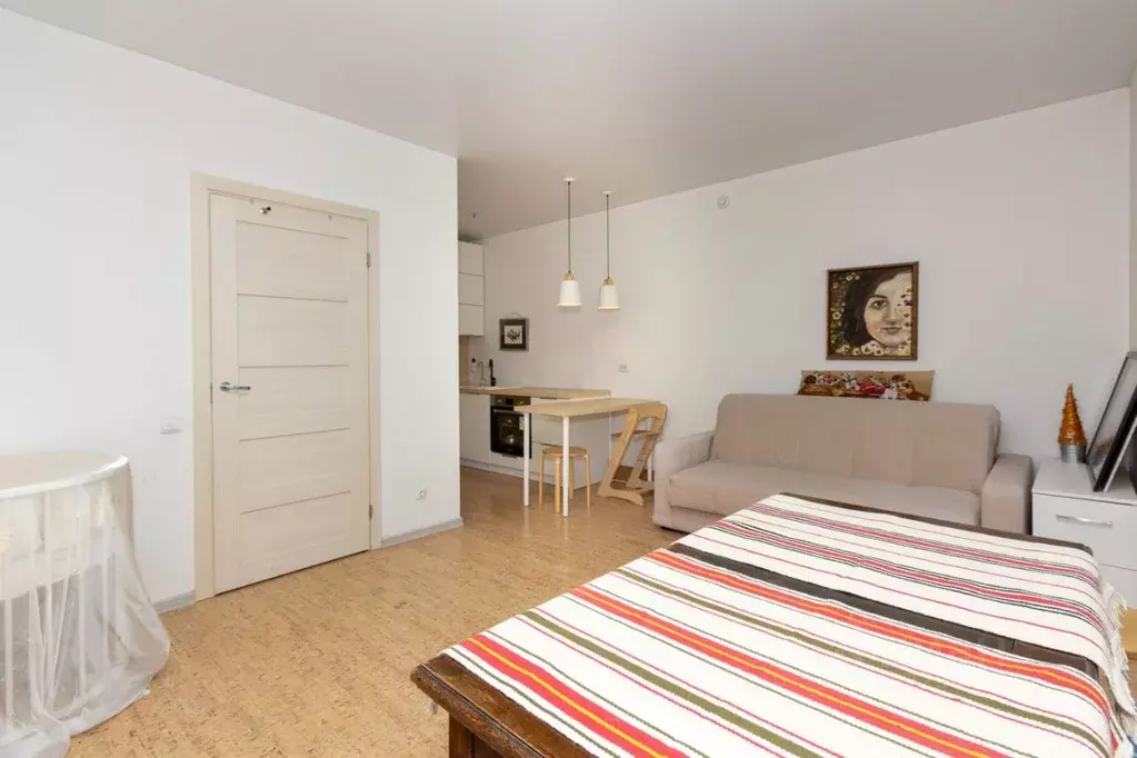 Студия Санкт-Петербург Парашютная ул., 38к1 (27.5 м) - Фото 1