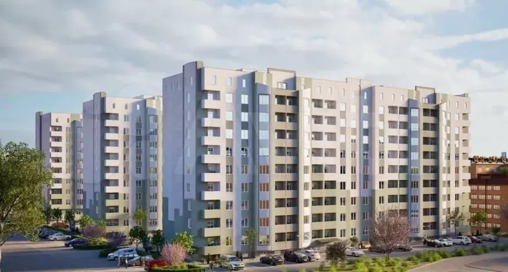 2-к. квартира, 50 м, 4/9 эт. - Фото 1