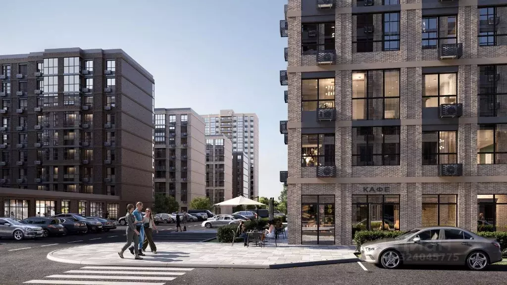 2-к кв. Краснодарский край, Краснодар  (53.47 м) - Фото 2