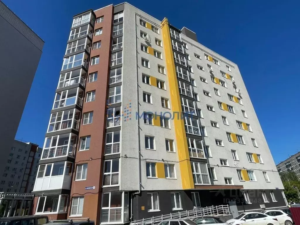 2-к кв. Нижегородская область, Нижний Новгород Волжская ул., 42 (51.1 ... - Фото 1