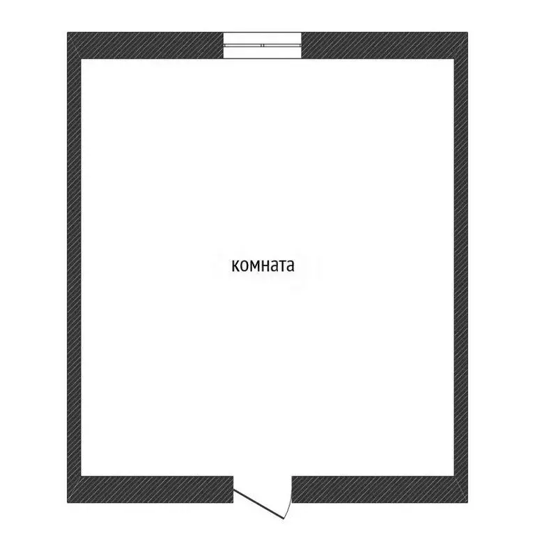 1к в -комнатной квартире (12 м) - Фото 1