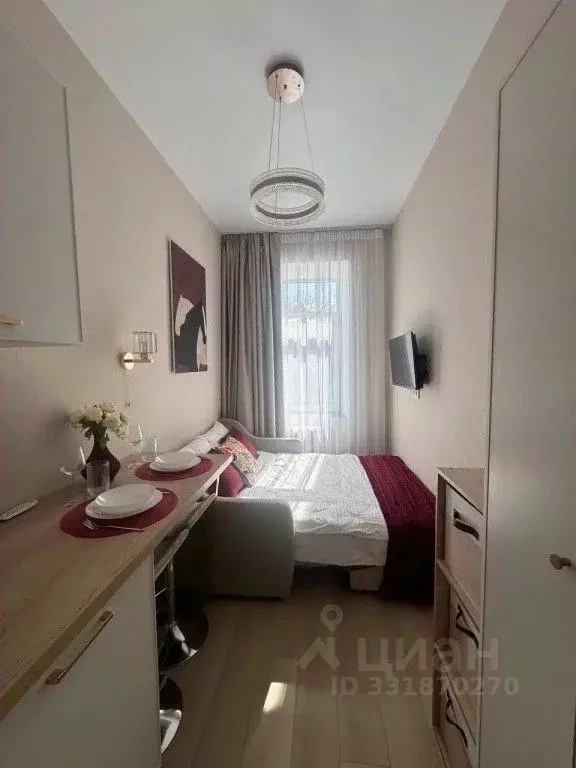 1-к кв. Москва Новая Басманная ул., 35С1 (18.0 м) - Фото 2