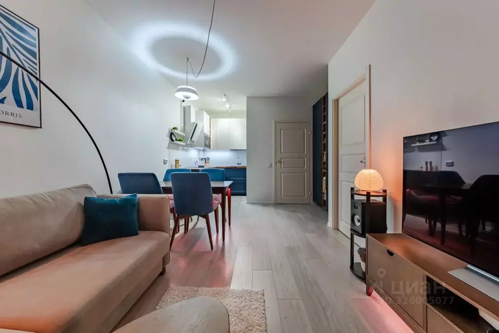 1-к кв. Санкт-Петербург Студенческая ул., 26к2 (40.3 м) - Фото 1