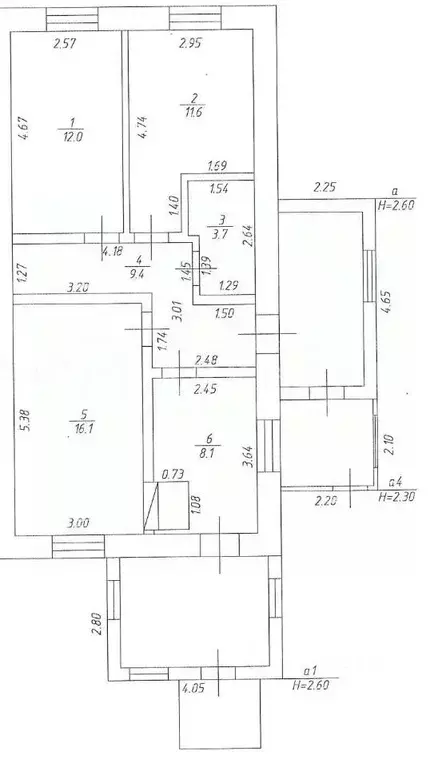 Дом в Кемеровская область, Кемерово ул. Рождественская (61 м) - Фото 2