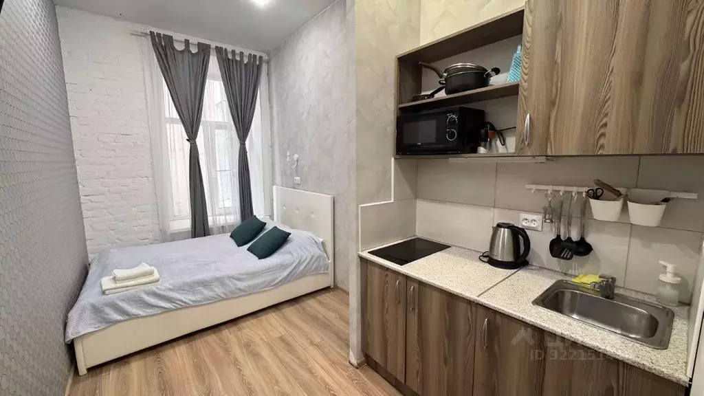 Студия Санкт-Петербург Лиговский просп., 121 (18.0 м) - Фото 1