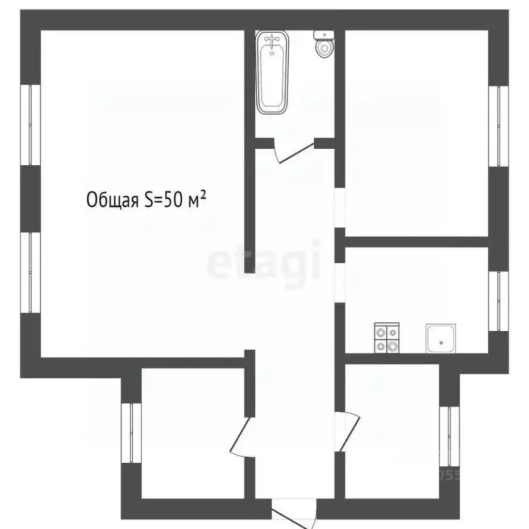 Дом в Кемеровская область, Кемерово Коперная ул. (50 м) - Фото 2