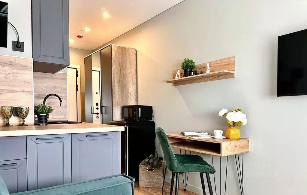 Студия Краснодарский край, Краснодар ул. Имени Виктора Анфиногенова, ... - Фото 1