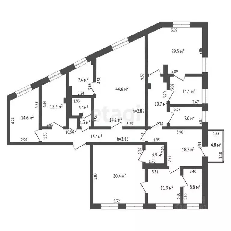 Офис в Ростовская область, Ростов-на-Дону ул. Тренева, 32 (236 м) - Фото 2