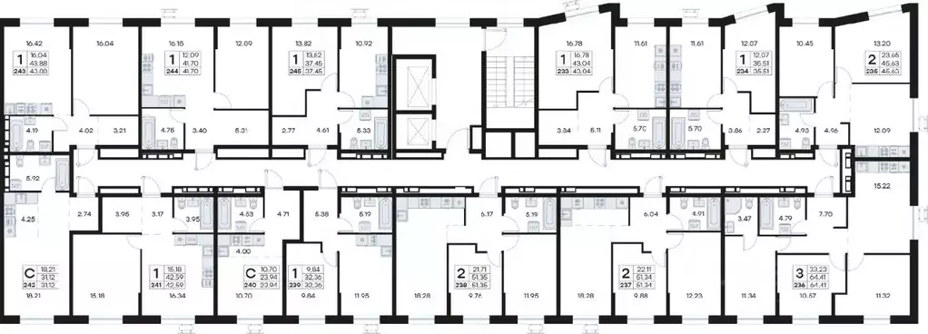 1-к кв. Приморский край, Владивосток Катерная ул., 31/2 (32.36 м) - Фото 2