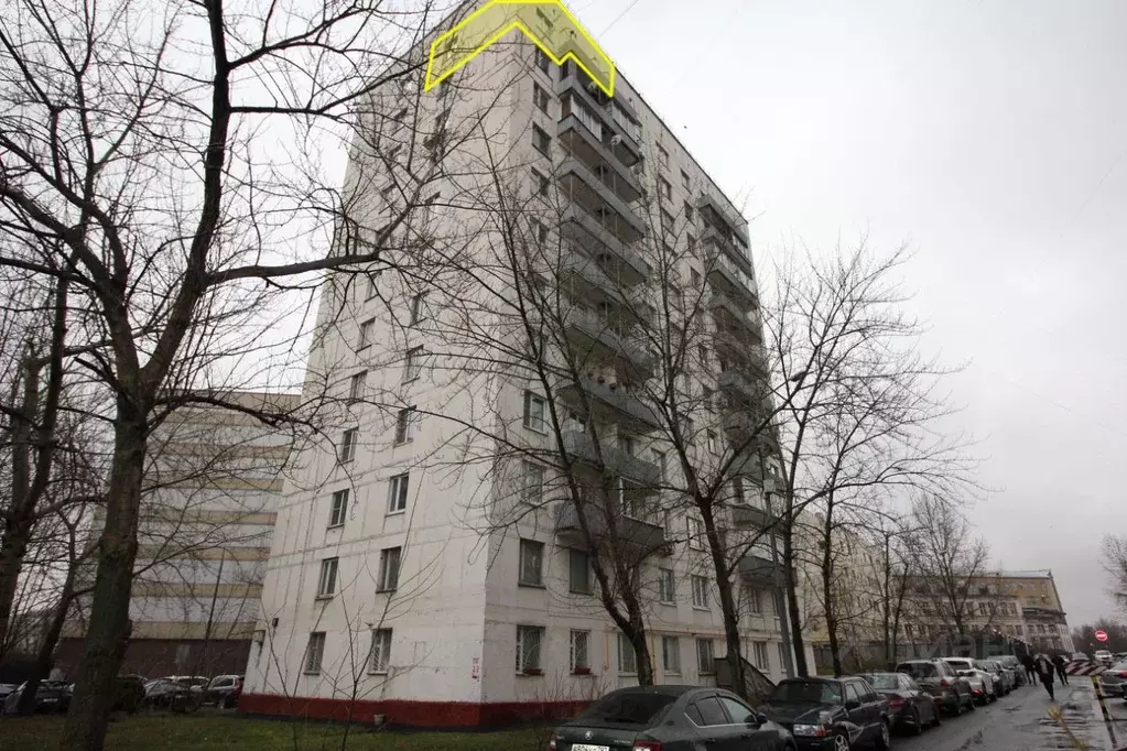 Свободной планировки кв. Москва Госпитальный пер., 8 (37.4 м) - Фото 2