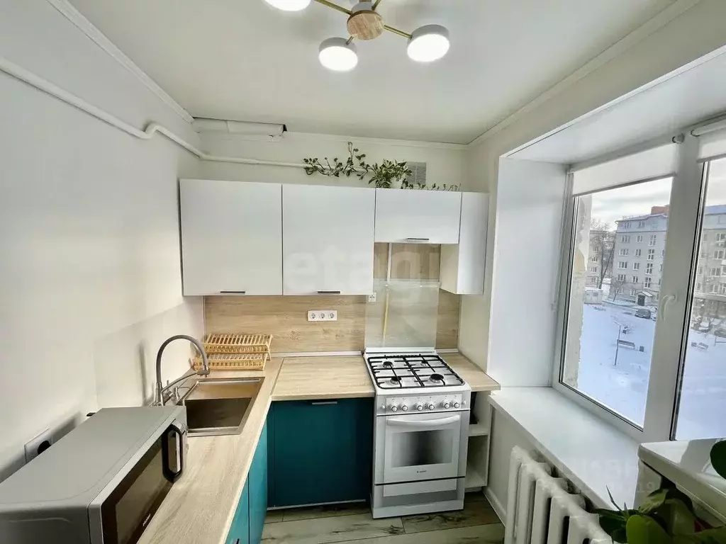 2-к кв. Татарстан, Казань ул. Гагарина, 12а (41.2 м) - Фото 1