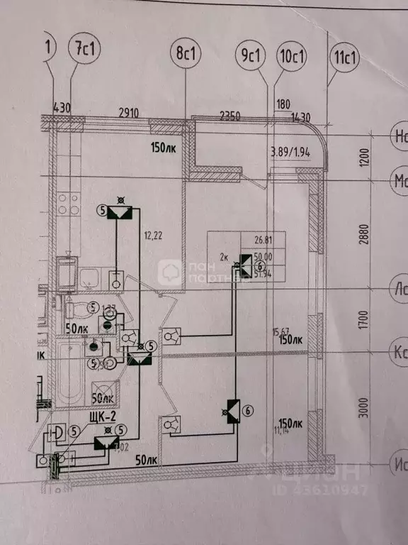 2-к кв. Ленинградская область, Всеволожский район, пос. Бугры ул. ... - Фото 2