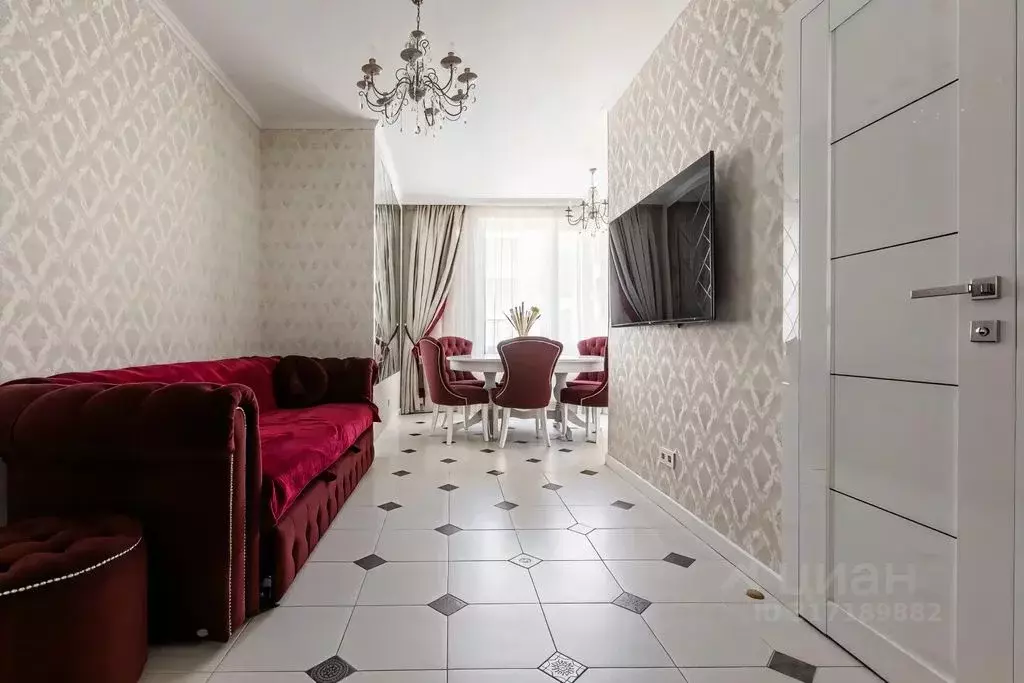2-к кв. Санкт-Петербург Кременчугская ул., 17к2 (95.0 м) - Фото 1