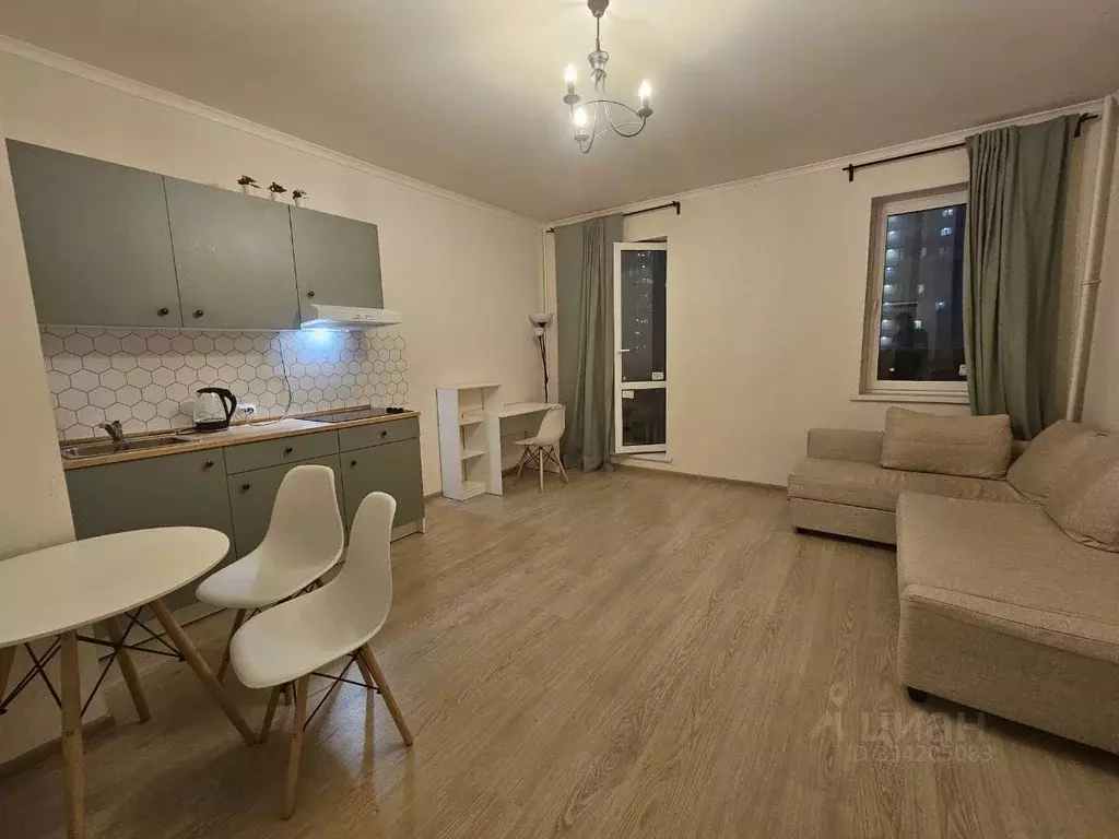 Студия Москва ш. Остафьевское, 12к1 (31.0 м) - Фото 2