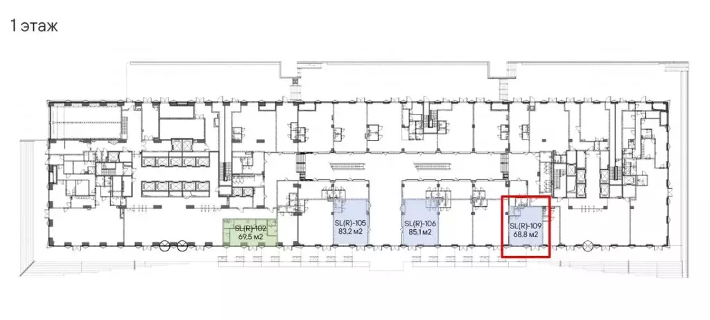 Торговая площадь в Москва ул. Вавилова, 13А (69 м) - Фото 2