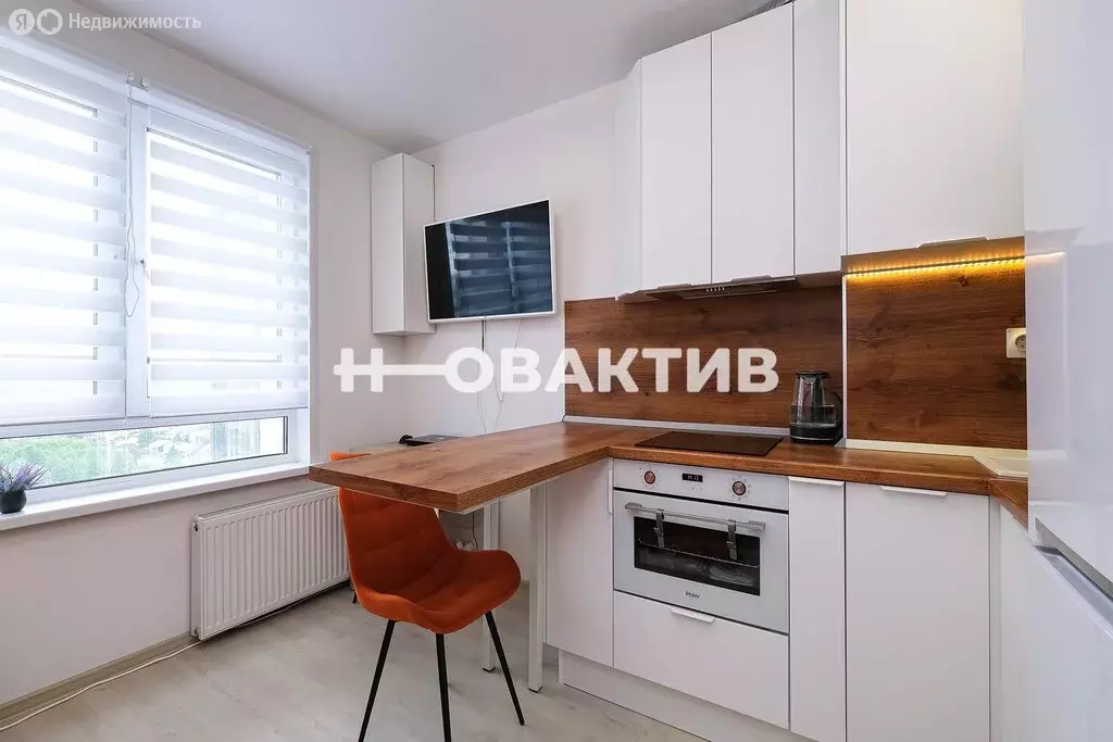 1-комнатная квартира: Новосибирск, улица Ясный Берег, 43 (34 м) - Фото 0