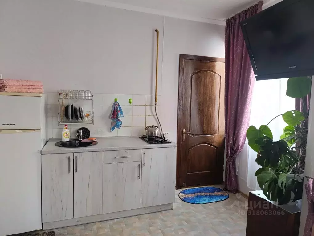 Студия Крым, Алушта ул. Краснофлотская, 6/8 (25.0 м) - Фото 1
