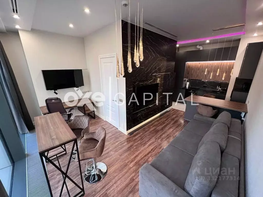2-к кв. Москва 1-й Красногвардейский проезд, 22с1 (50.4 м) - Фото 1