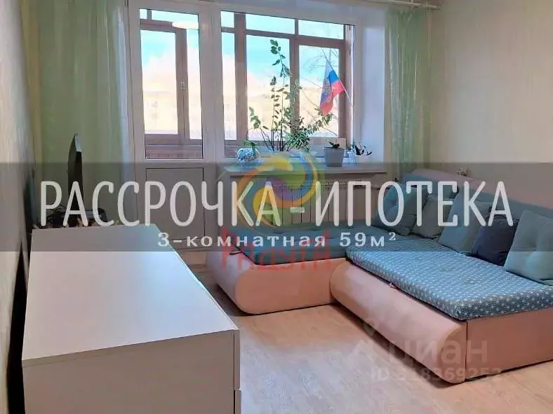 3-к кв. Ивановская область, Иваново ул. Окуловой, 74А (59.0 м) - Фото 2