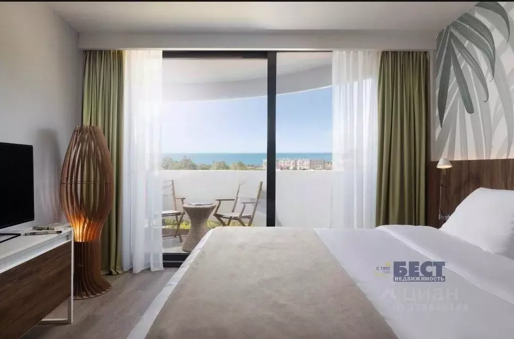 Студия Краснодарский край, Сочи городской округ, Дагомыс пгт  (26.4 м) - Фото 2