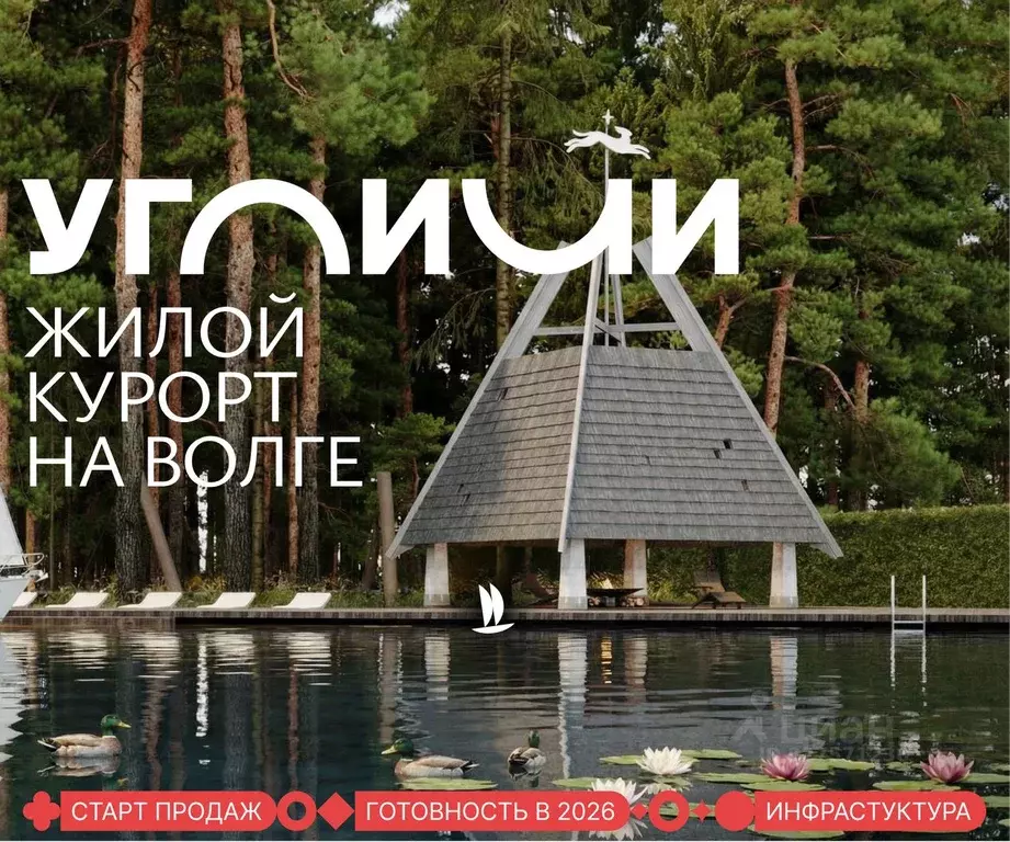 Участок в Ярославская область, Угличский муниципальный округ, д. ... - Фото 1