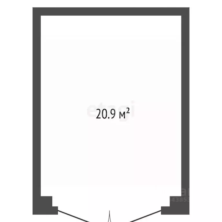 Гараж в Алтайский край, Барнаул Взлетная ул., 57 (21 м) - Фото 2