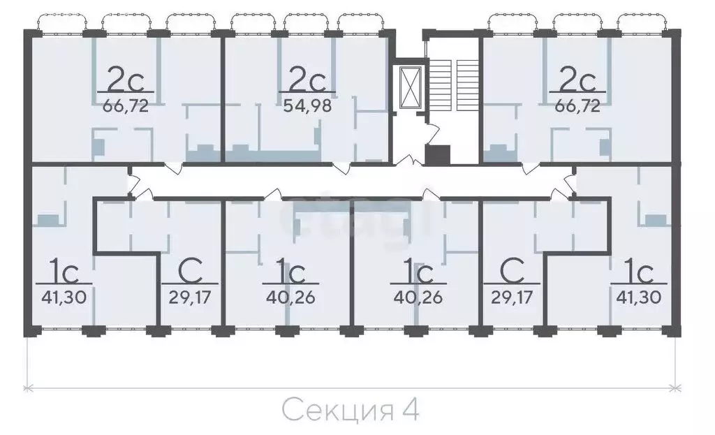 1-комнатная квартира: Тюмень, улица Вадима Бованенко, 11 (41.3 м) - Фото 0