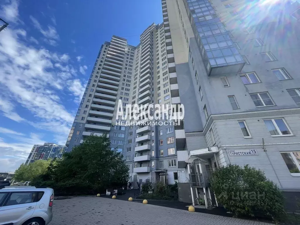 3-к кв. Санкт-Петербург Туристская ул., 15к2 (92.2 м) - Фото 1