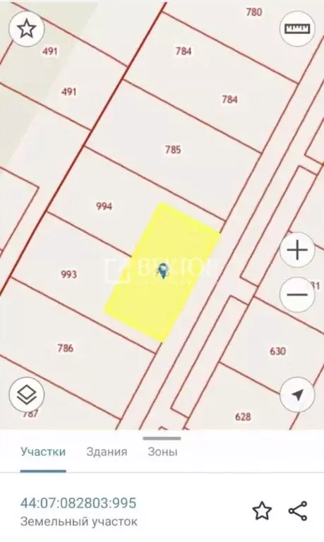 Участок в Костромская область, Костромской район, Никольское с/пос, ... - Фото 2