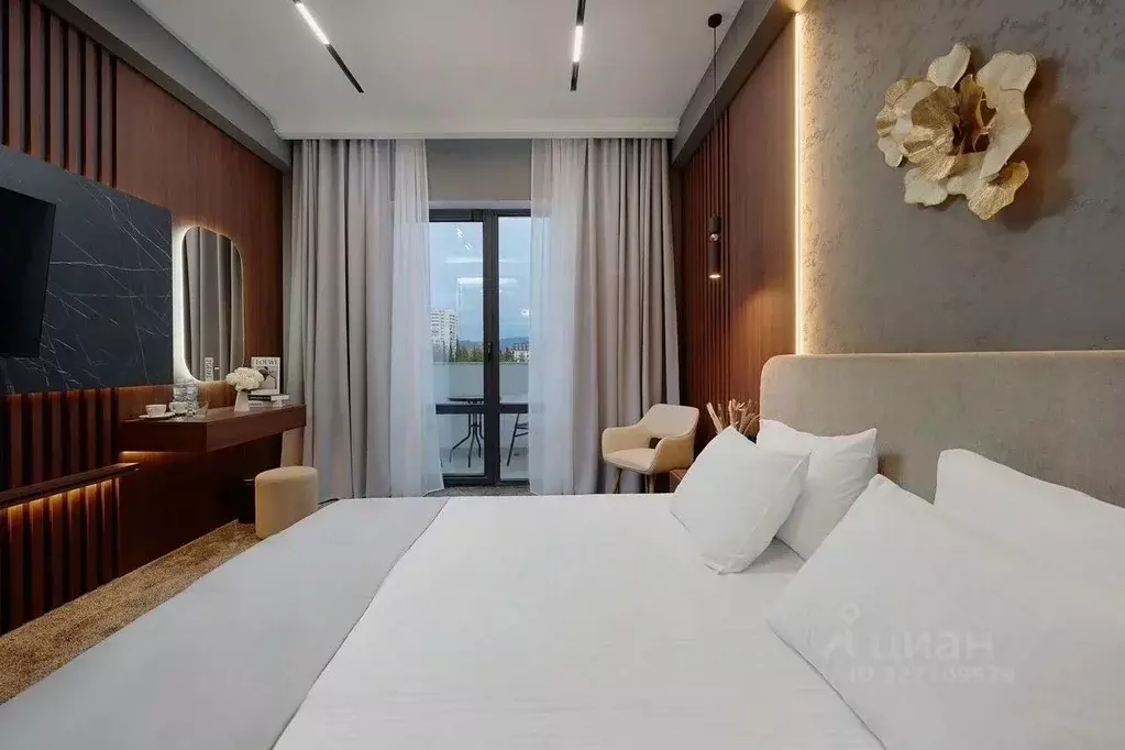 Студия Краснодарский край, Сочи ул. Демократическая, 6/9 (25.7 м) - Фото 1