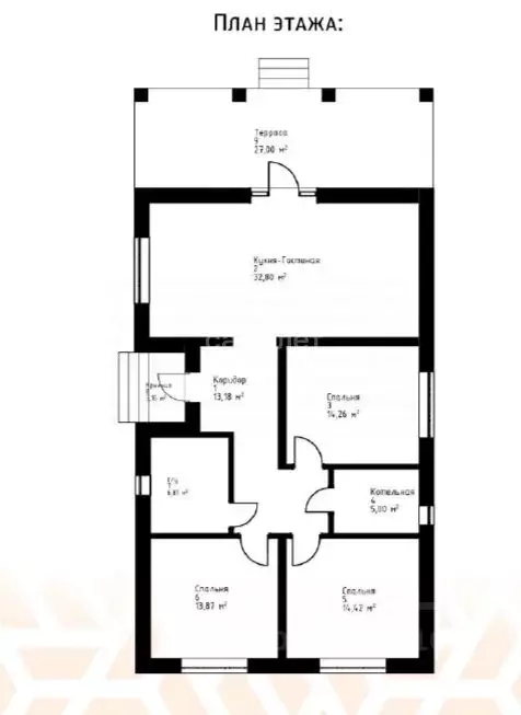 Дом в Липецкая область, Липецк пер. Баумана (131 м) - Фото 2