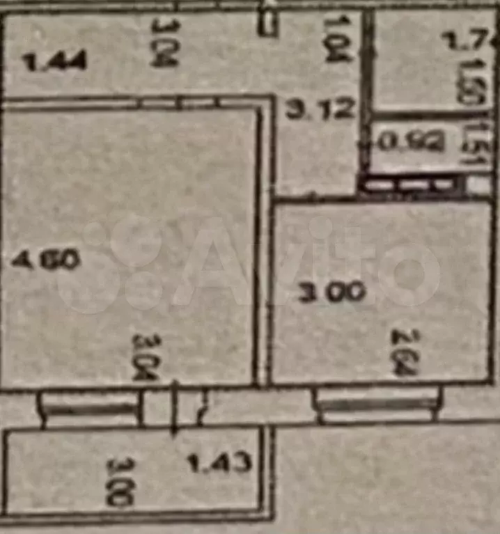 1-к. квартира, 33,5 м, 7/7 эт. - Фото 0
