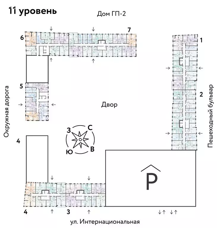 1-комнатная квартира: Тюмень, Интернациональная улица, 199к9 (38.76 м) - Фото 2