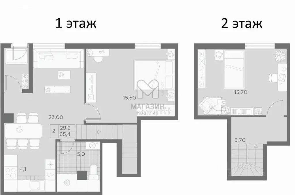 2-к кв. Санкт-Петербург 20-я Васильевского острова линия, 5 (65.4 м) - Фото 1