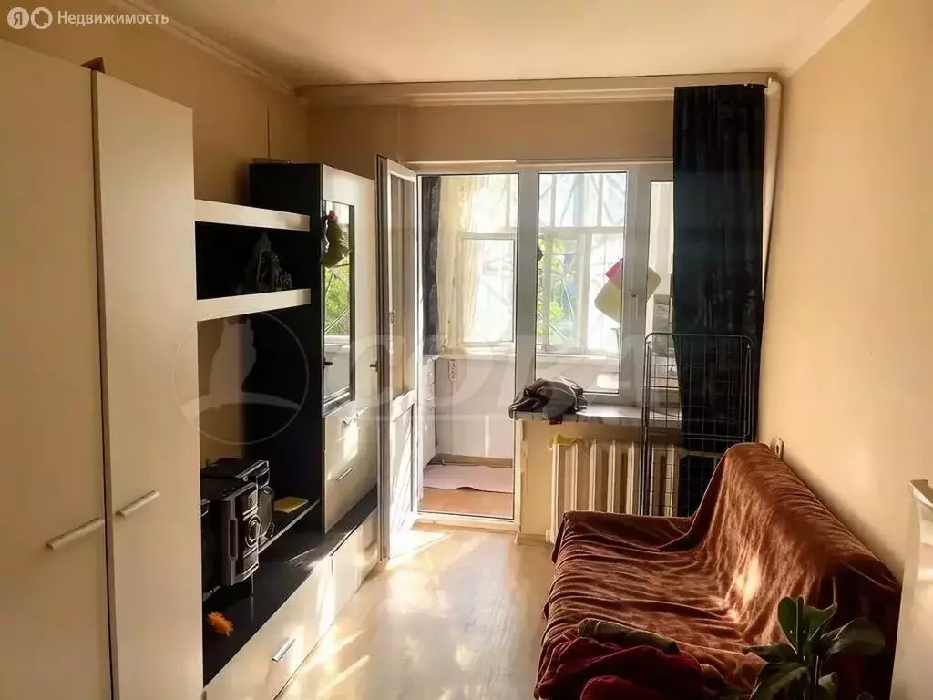 1-комнатная квартира: Тюмень, улица Республики, 237 (12.3 м) - Фото 1