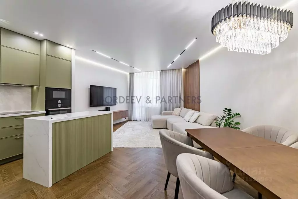 3-к кв. Татарстан, Казань ул. Аметьевская магистраль, 18к5 (94.0 м) - Фото 2