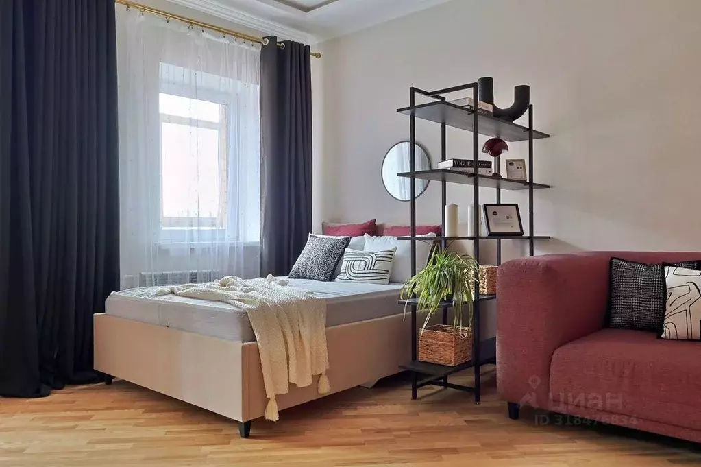 1-к кв. Татарстан, Казань ул. Сибгата Хакима, 15 (50.0 м) - Фото 0