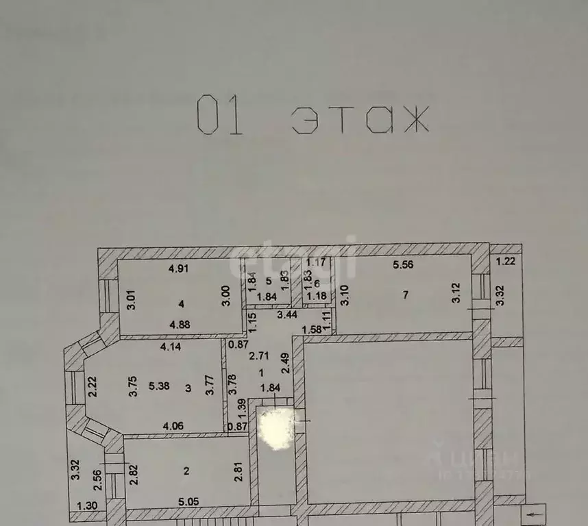 4-к кв. Хакасия, Абакан ул. Авиаторов, 8 (84.2 м) - Фото 2