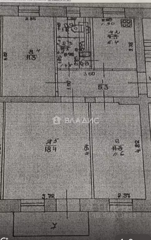 3-к кв. Владимирская область, Ковровский муниципальный округ, пос. ... - Фото 2