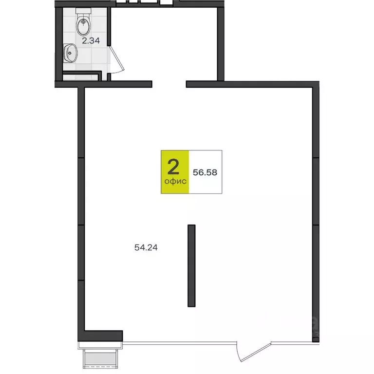 Помещение свободного назначения в Краснодарский край, Краснодар пос. ... - Фото 1