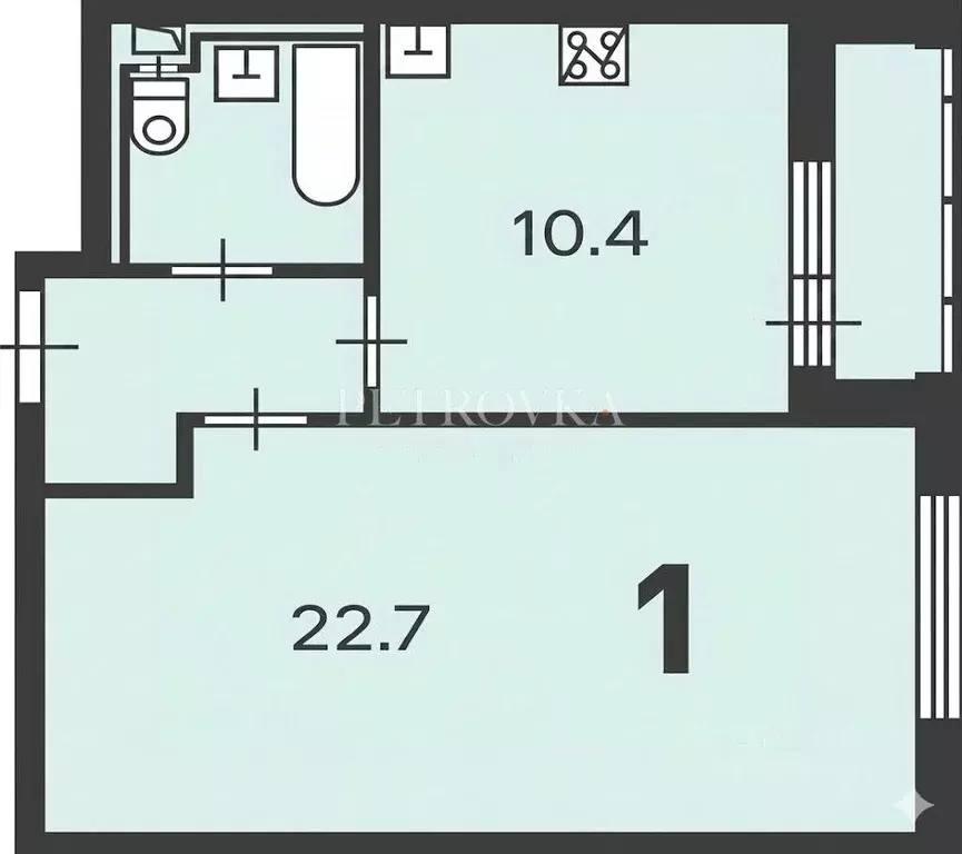 1-к кв. Москва ул. Михайлова, 30Ак1 (40.2 м) - Фото 2