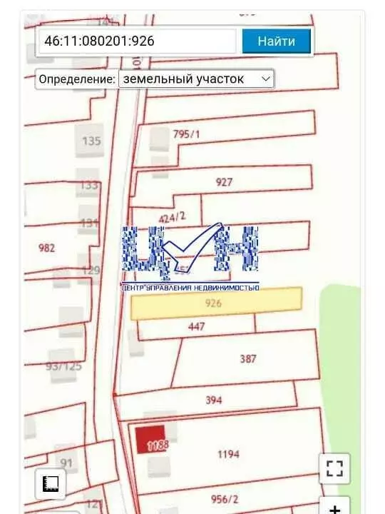 Участок в Курский район, Лебяженский сельсовет, село Лебяжье (5 м) - Фото 1