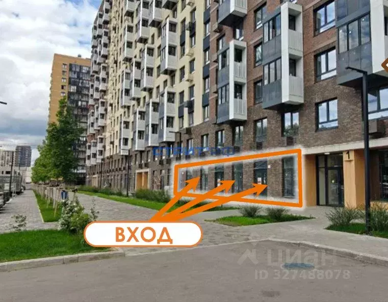 Торговая площадь в Московская область, Люберцы городской округ, Мирный ... - Фото 1