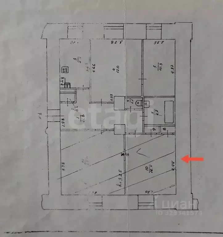 Комната Тверская область, Тверь Свободный пер., 1 (16.4 м) - Фото 1