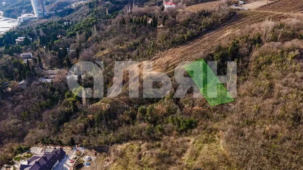 Участок в Крым, Алушта городской округ, с. Кипарисное  (5.0 сот.) - Фото 1