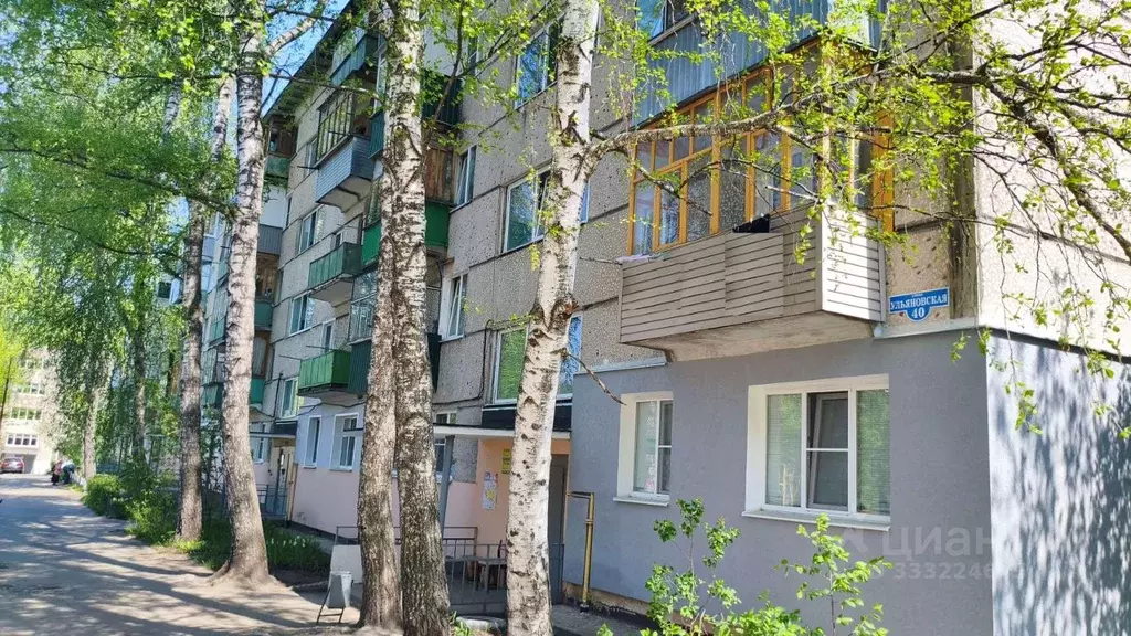 2-к кв. Пензенская область, Пенза Ульяновская ул., 40 (44.0 м) - Фото 1