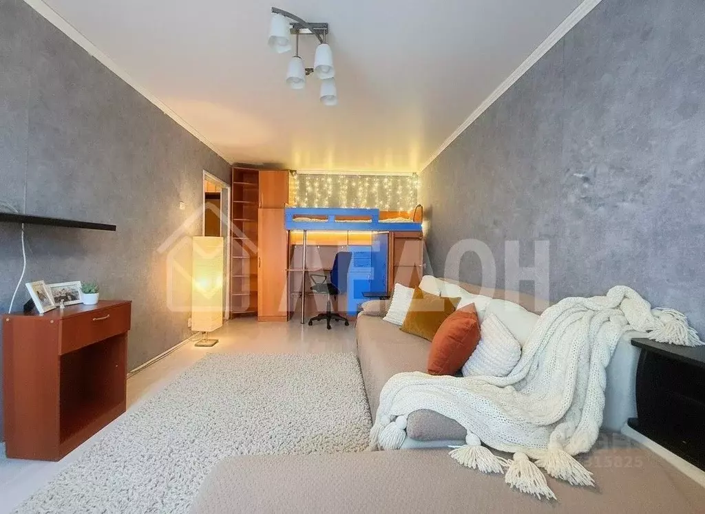 1-к кв. Омская область, Омск Парковый мкр, ул. Фугенфирова, 4 (29.5 м) - Фото 2