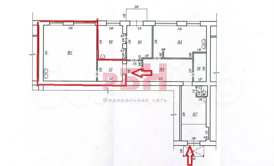 Сдам помещение свободного назначения, 35 м - Фото 0