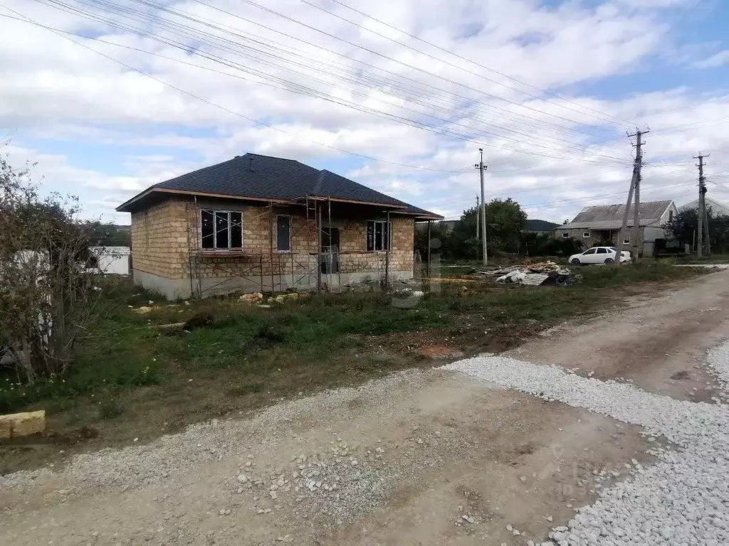 Дом в Крым, Симферопольский район, Трудовское с/пос, с. Строгоновка ... - Фото 1