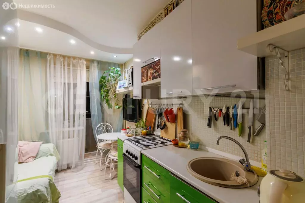 1-комнатная квартира: Санкт-Петербург, улица Ушинского, 4 (35.5 м) - Фото 1